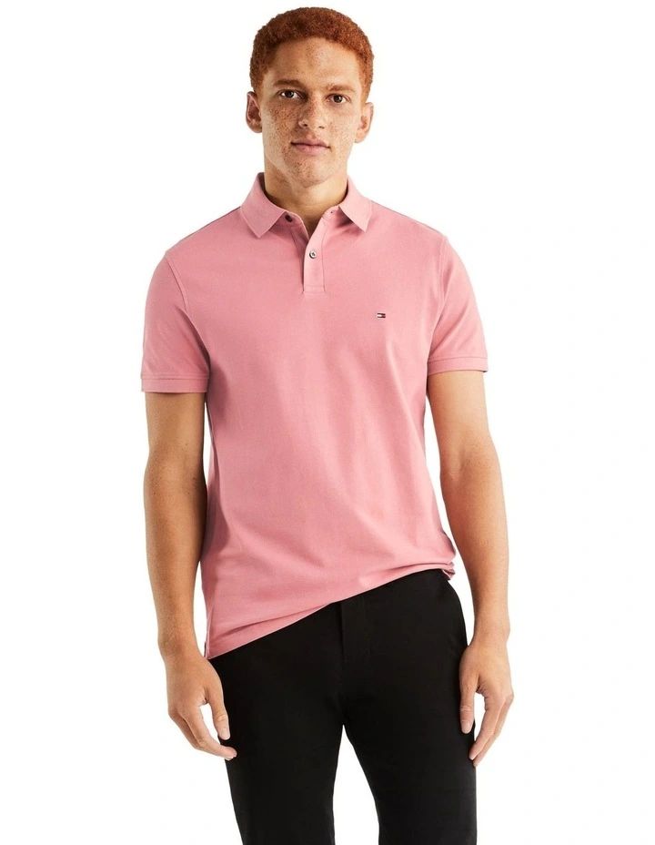 1985 Regular Polo Shirt in Pink