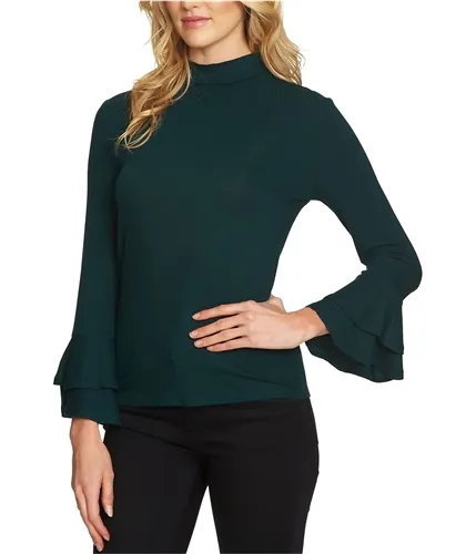 1.State Womens Bell Sleeve Knit Blouse