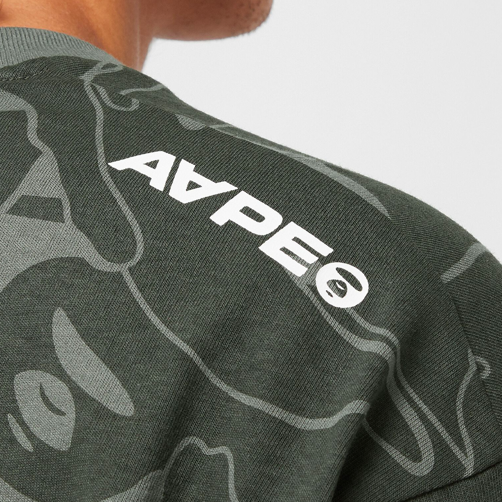 AAPE By A Bathing Ape Camo Badge Tee