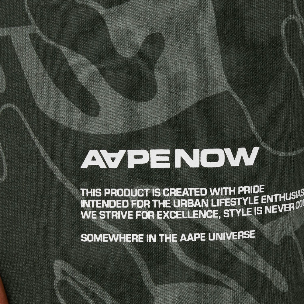 AAPE By A Bathing Ape Camo Badge Tee