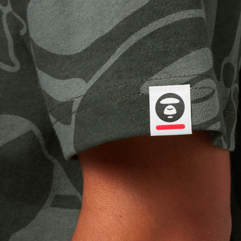 AAPE By A Bathing Ape Camo Badge Tee