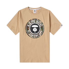 AAPE By A Bathing Ape Green Camo Starbuck Tee