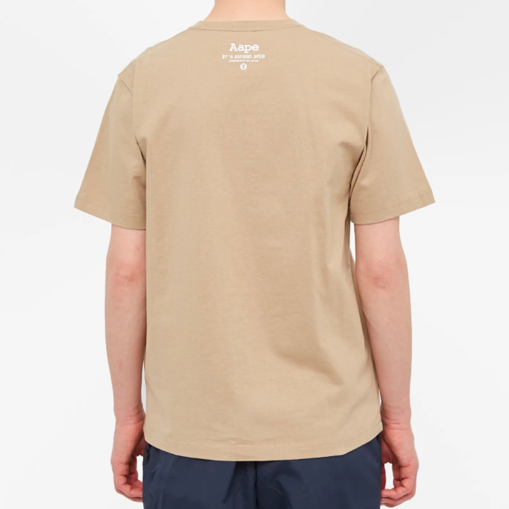 AAPE By A Bathing Ape Green Camo Starbuck Tee