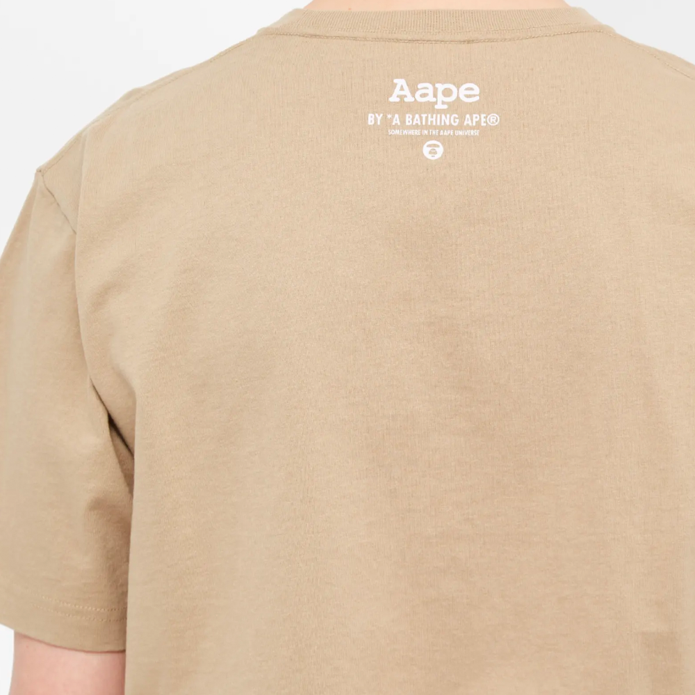 AAPE By A Bathing Ape Green Camo Starbuck Tee