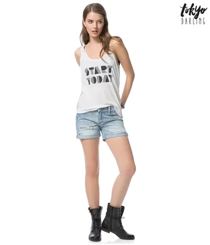 Aeropostale Womens Start Today Tank Top