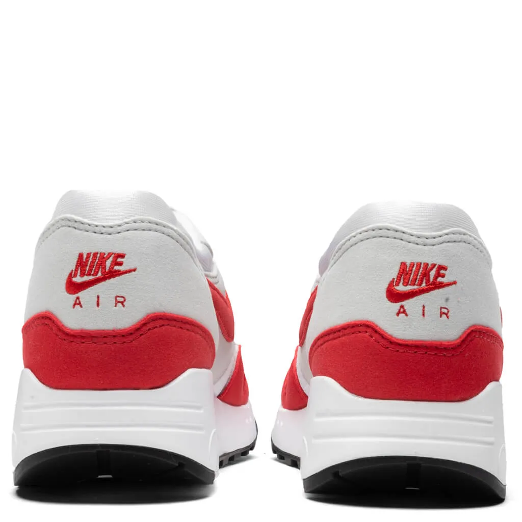 Air Max 1 '86 Original Women's Big Bubble - White/University Red/Light Neutral Grey