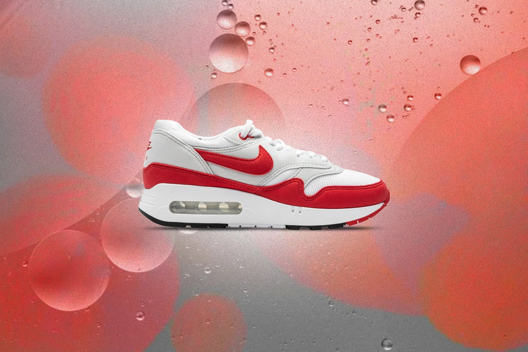 Air Max 1 '86 Original Women's Big Bubble - White/University Red/Light Neutral Grey