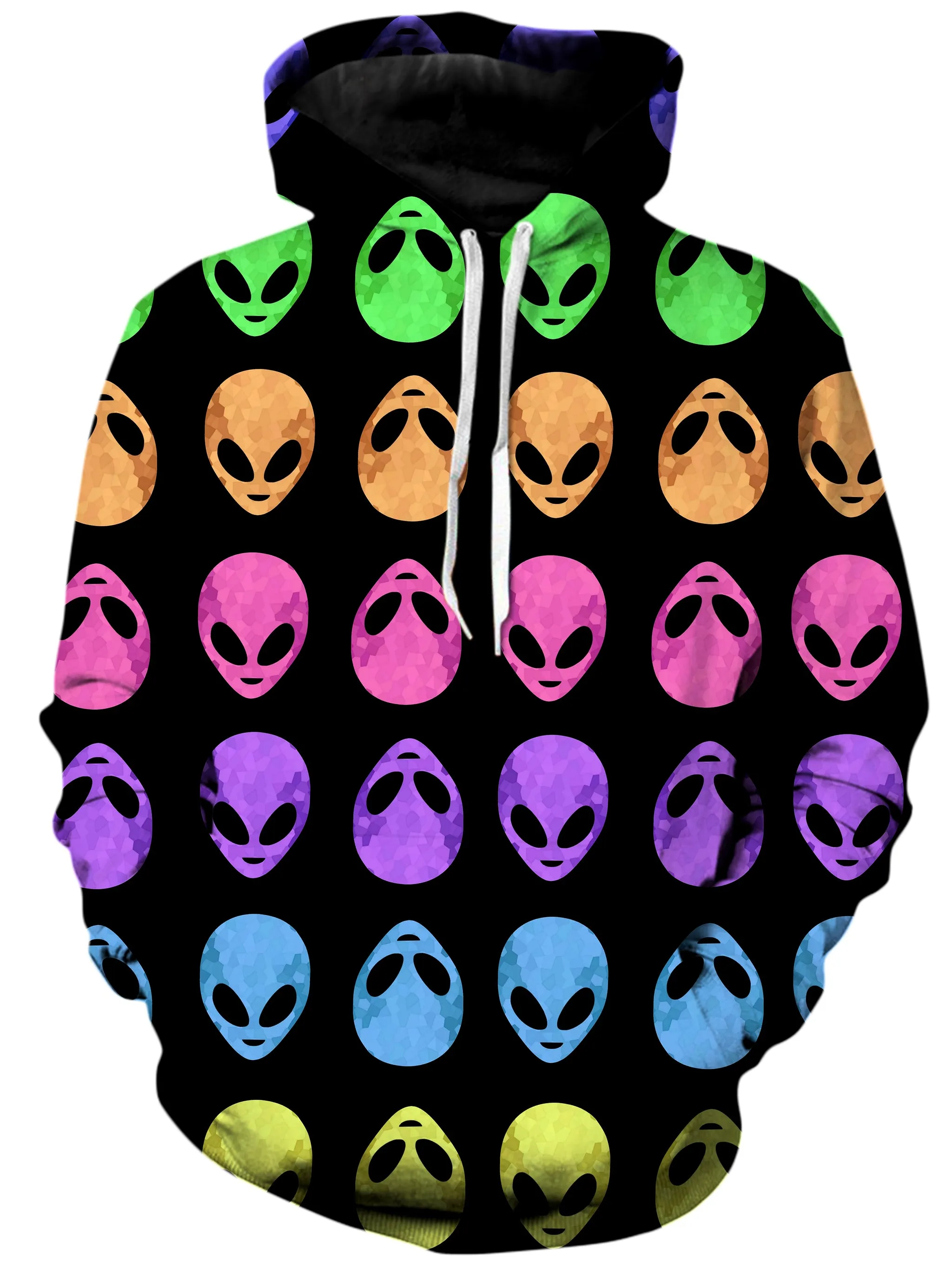 Alien Pattern Hoodie and Joggers Combo