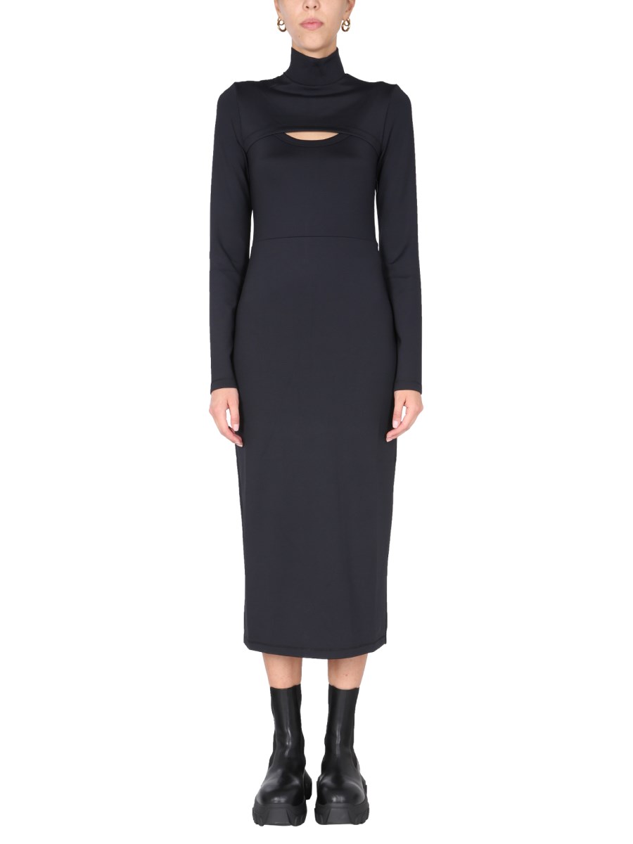 AMBUSH    CUT OUT JERSEY DRESS