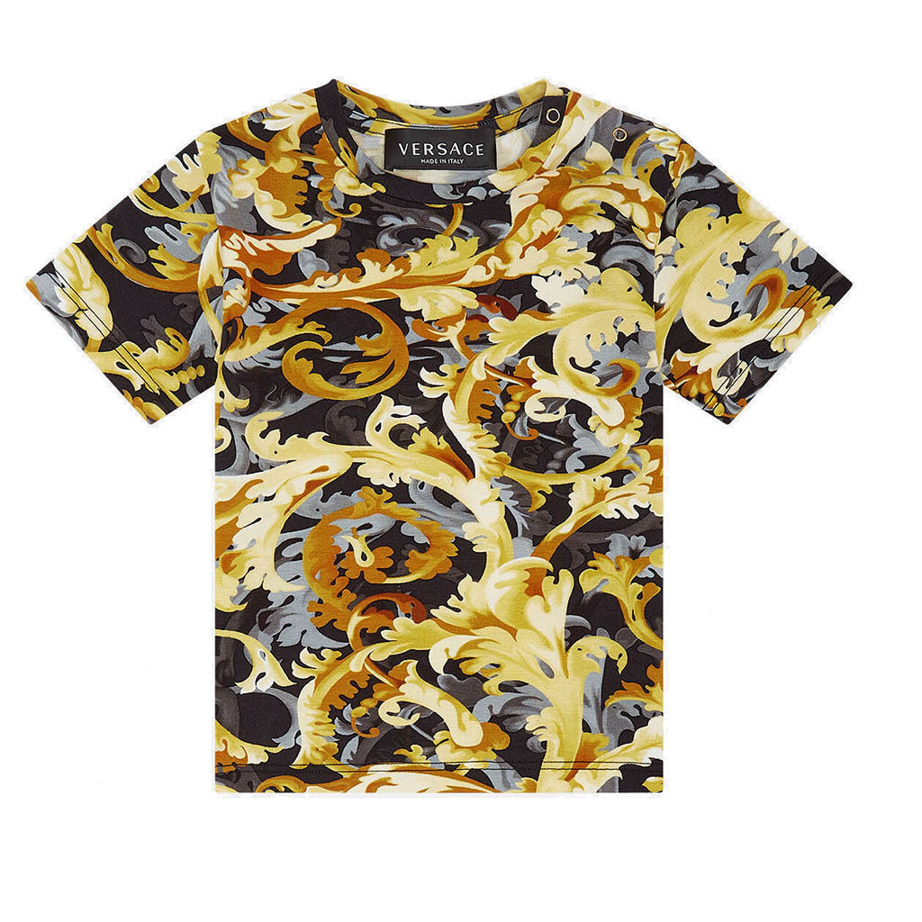 Black & Gold Baroccoflage T-Shirt