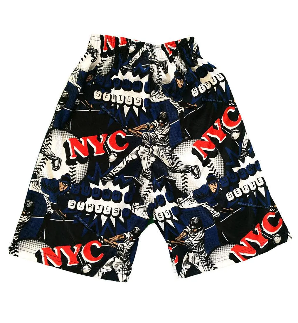 Boys NYC Baseball Attack Short