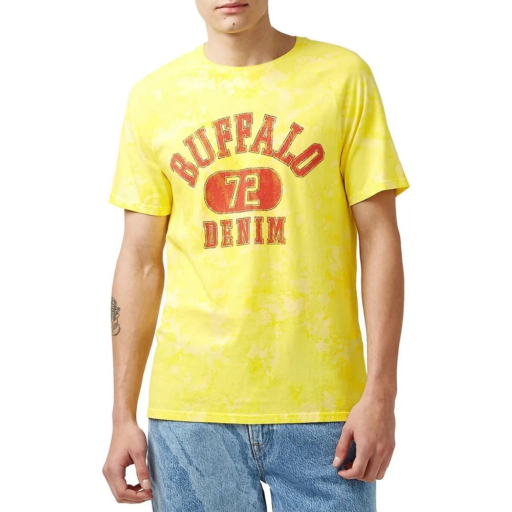 Buffalo David Bitton Tucrem Sunshine Varsity T-Shirt