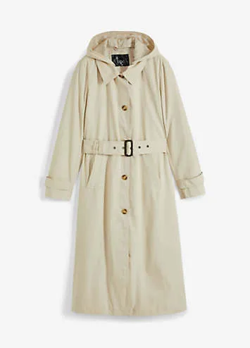 Cotton Trench Coat by bonprix | Look Again