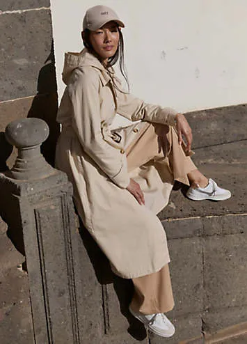 Cotton Trench Coat by bonprix | Look Again