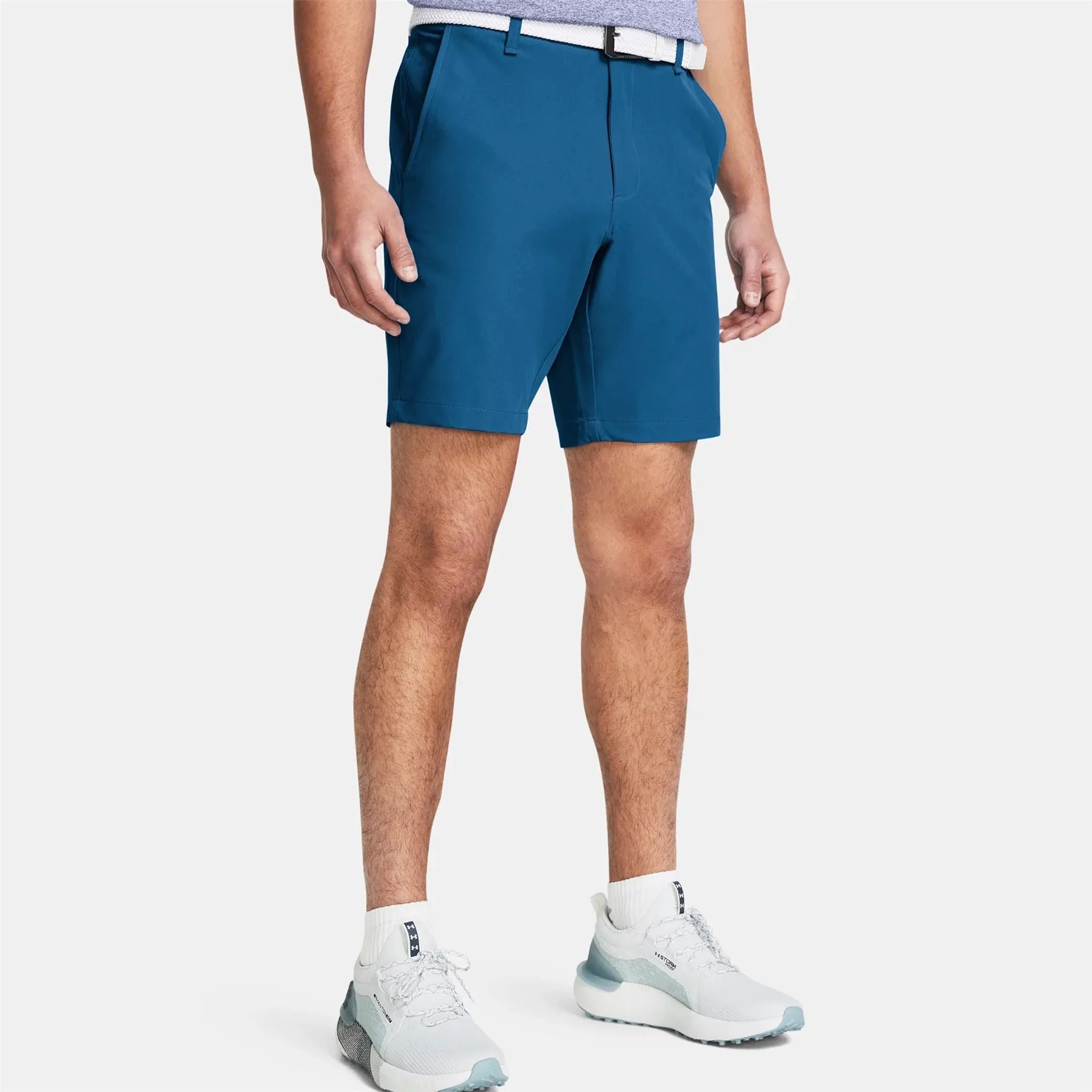 Drive Tapered Fit Golf Shorts Blue - SS24