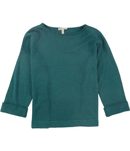 Eileen Fisher Womens Linen Pullover Sweater, TW2