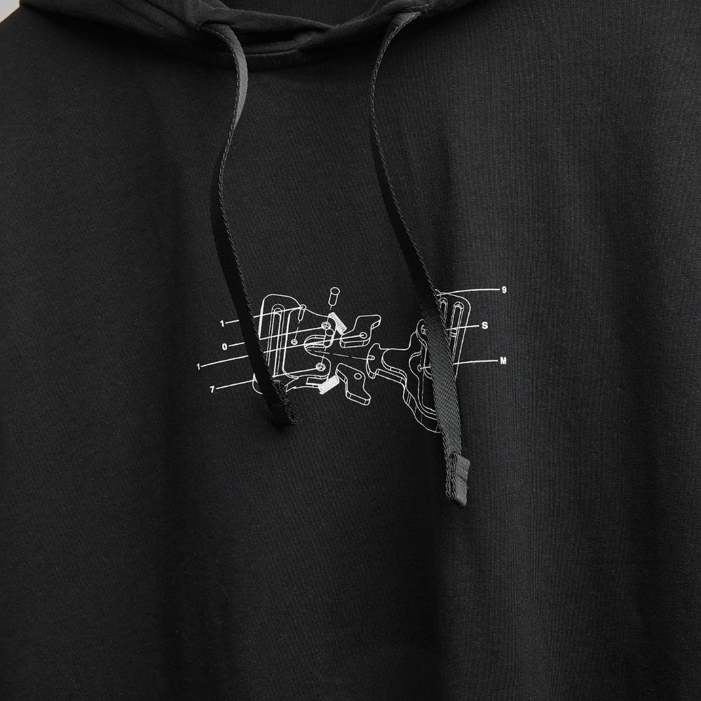 END. x 1017 Alyx 9SM Buckle Print Hooded Tee