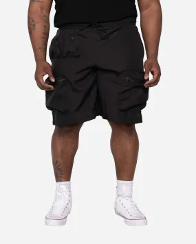 EPTM BIG N TALL COMBAT CARGO SHORTS-BLACK