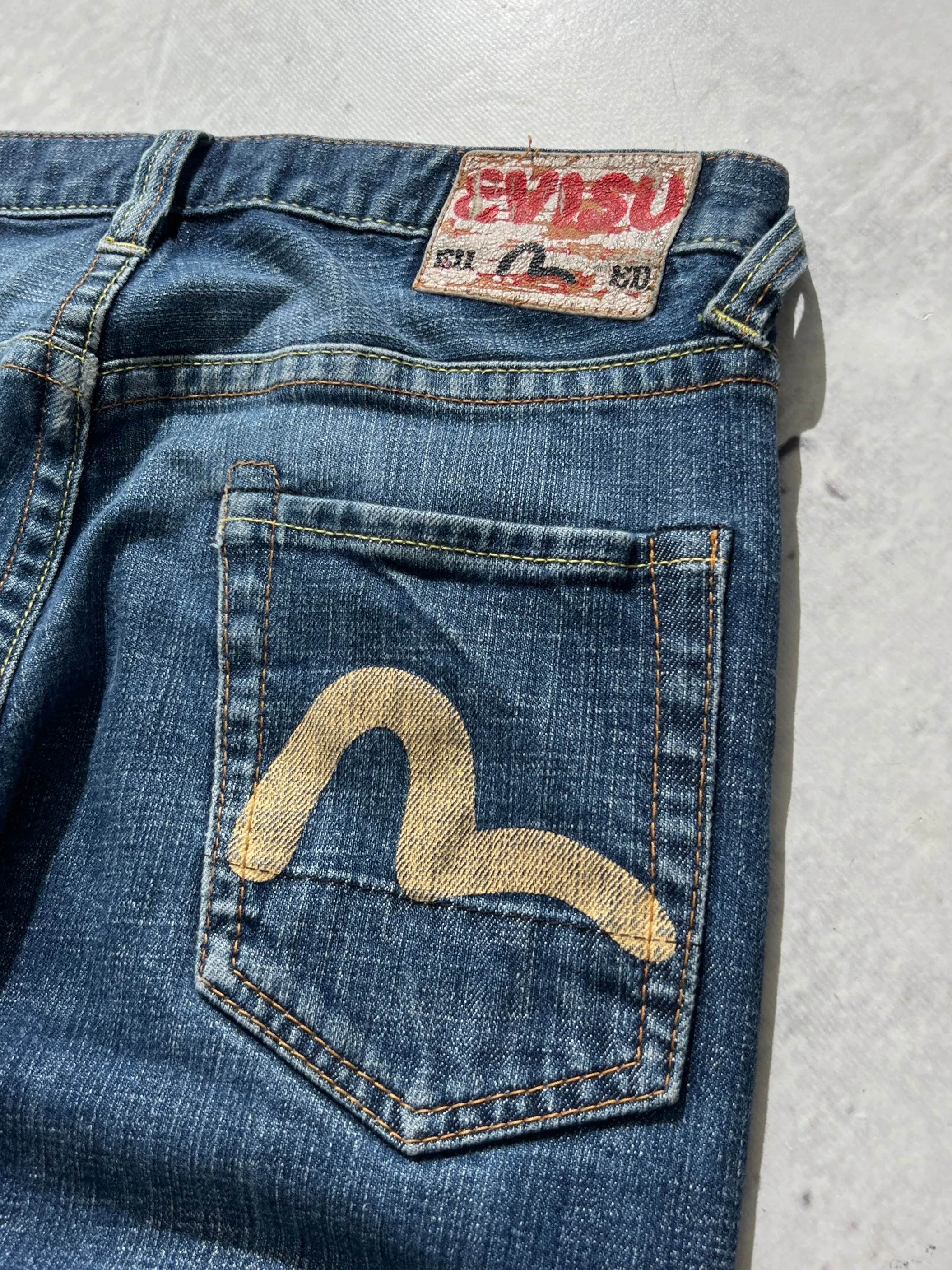 Evisu Gull Wing Denim Jeans (W30 x L32)