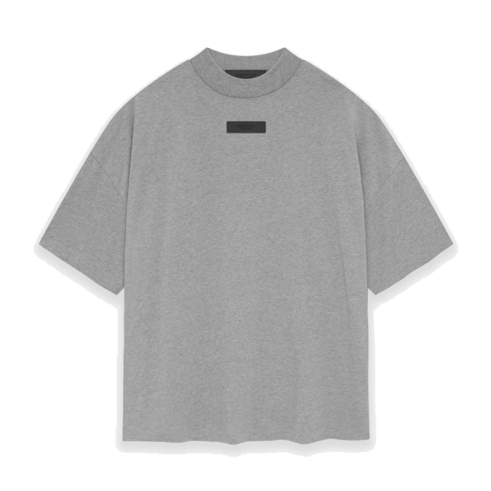 Fear of God ESSENTIALS Short Sleeve Tee 'Dark Heather Oatmeal'