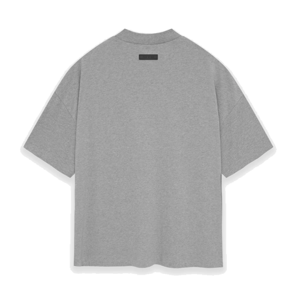 Fear of God ESSENTIALS Short Sleeve Tee 'Dark Heather Oatmeal'