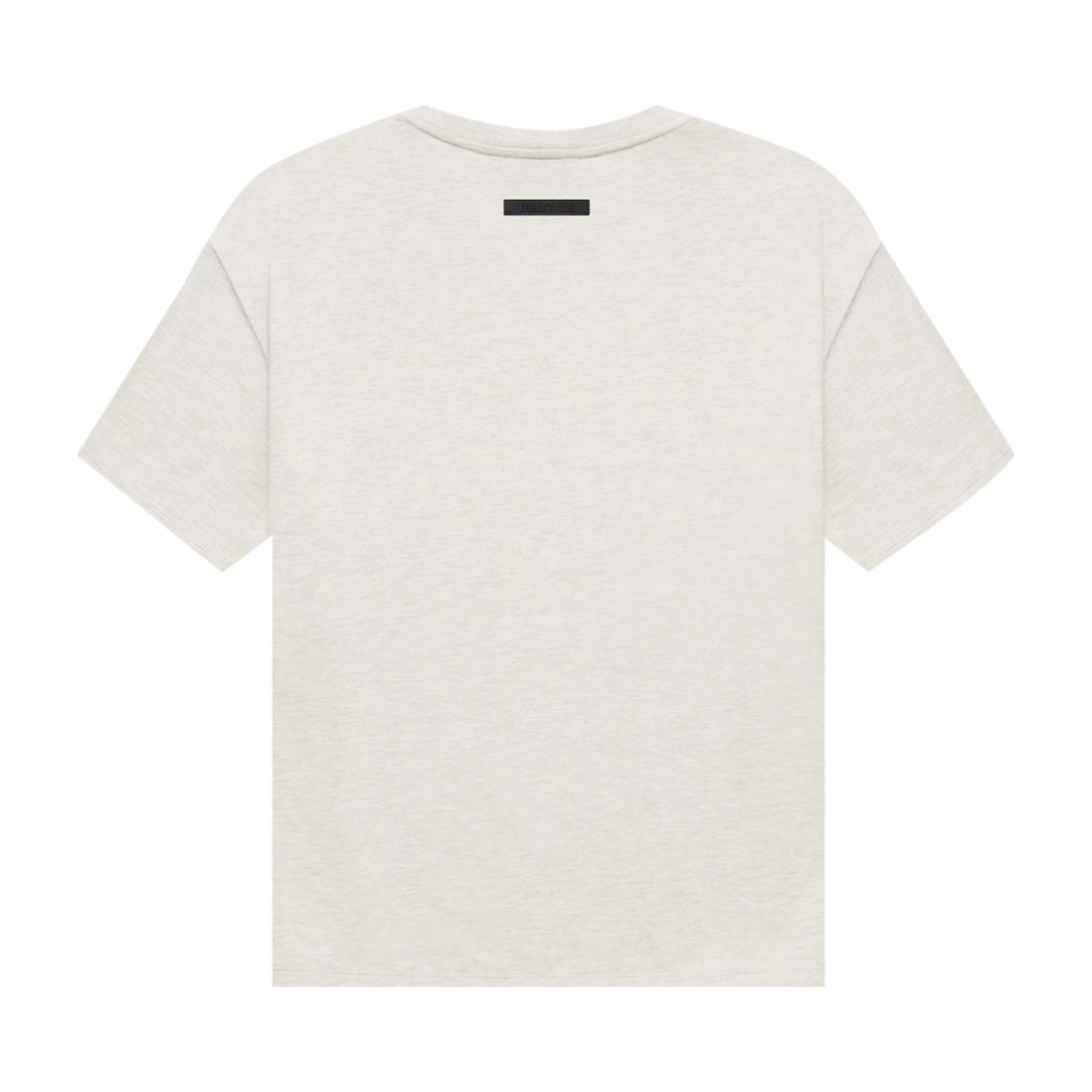 Fear of God ESSENTIALS Short Sleeve Tee 'Light Heather Oatmeal'