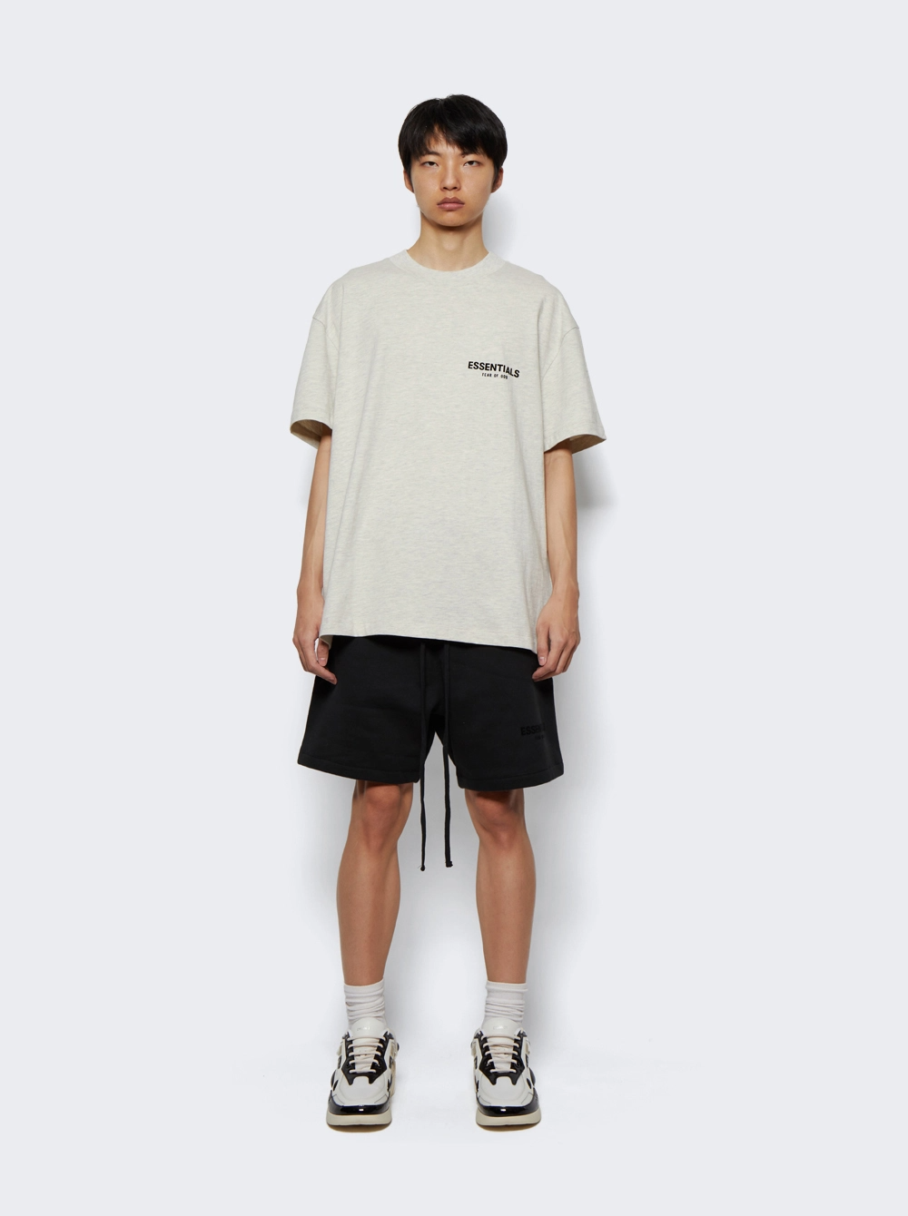 Fear of God ESSENTIALS Short Sleeve Tee 'Light Oatmeal'