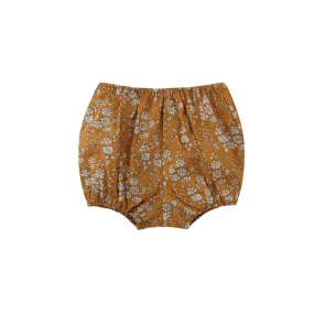 Freya flower and fern mustard baby bloomers (up to 24 months)