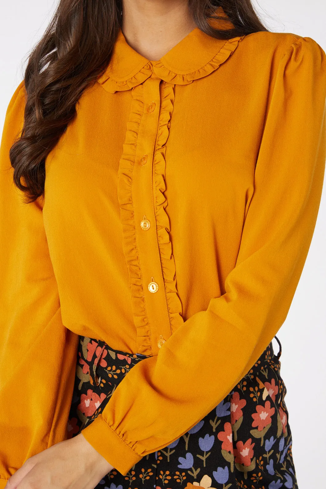 Ginger Ruffle Blouse