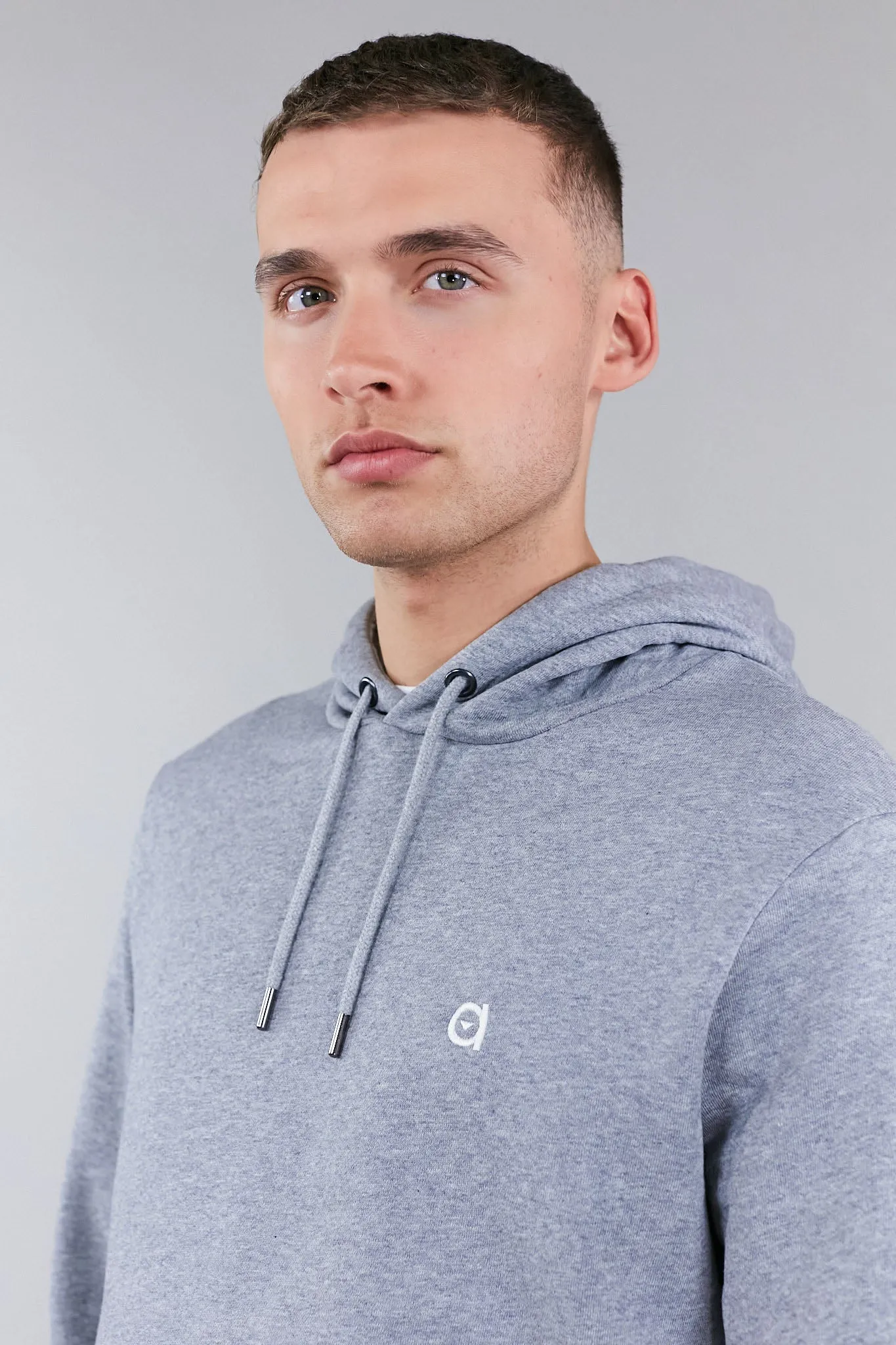 grey altid logo hoodie