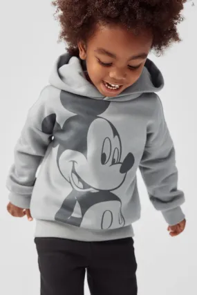 Grey Disney Mickey Mouse Hoodie (12mths-5yrs)