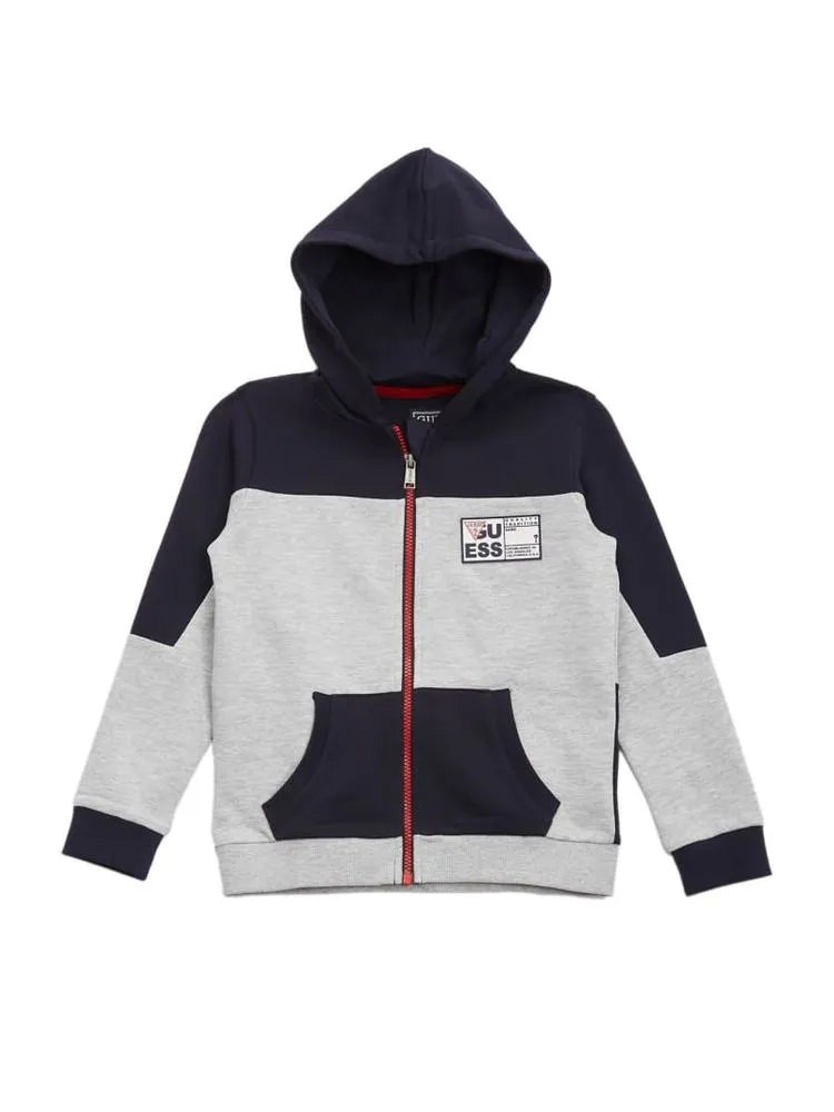 Guess Color-Block Zip Hoodie (7-14)