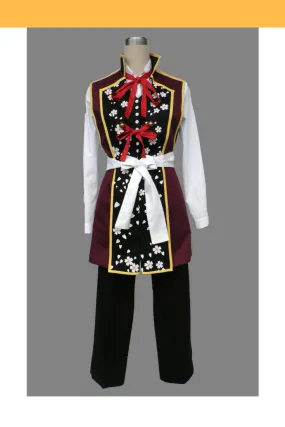 Hakuoki Chizuru Yukimura Floral Cosplay Costume