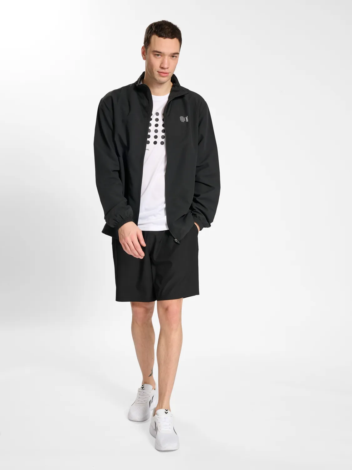 hmlCOURT WOVEN JACKET Full zip jacket