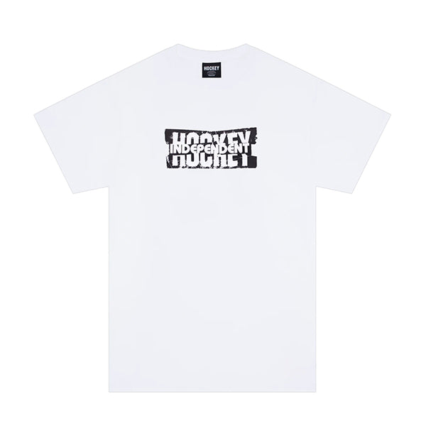 Hockey X Indy Decal Tee White