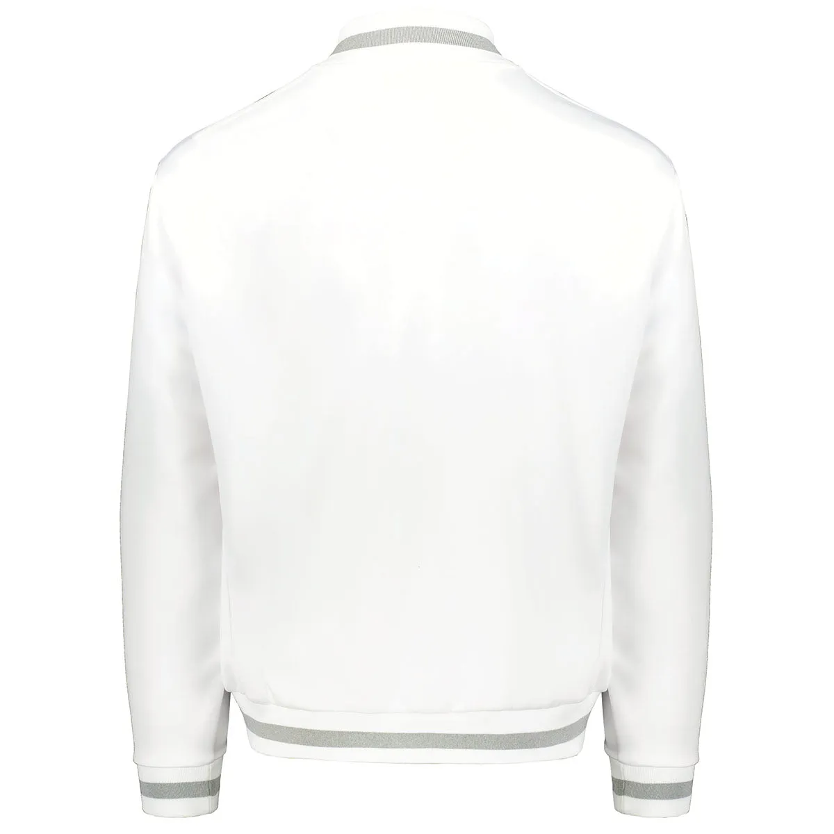 Holloway Men's White/Athletic Heather V-Street Full Zip Jacket