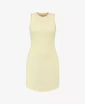 Icing Yellow Erib Tank Dress