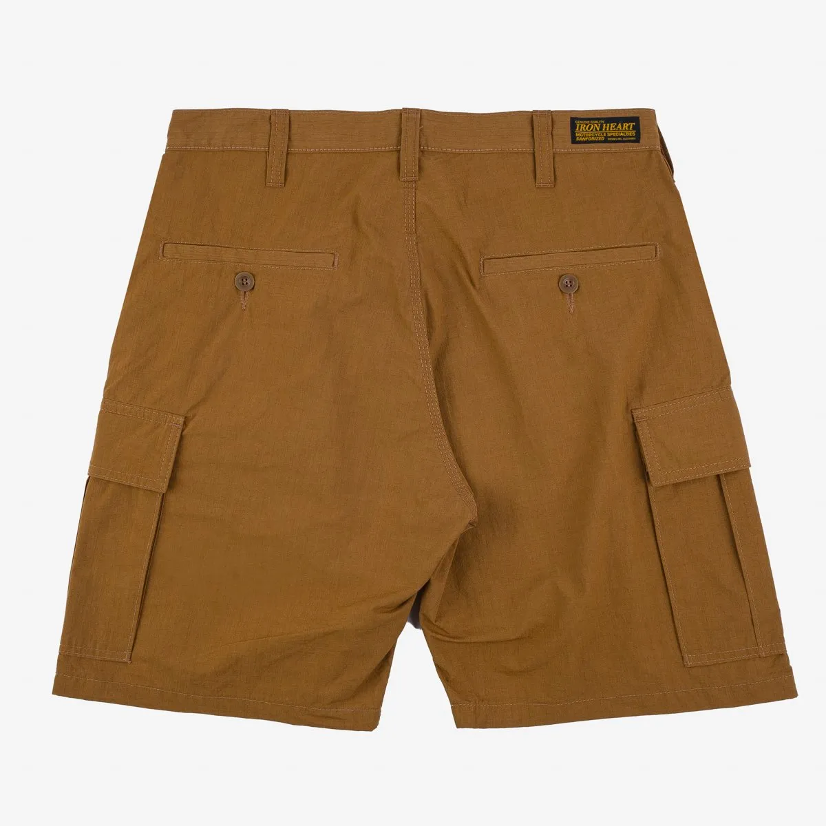 Iron Heart - IH-736-brown Ripstop Cargo Shortsl