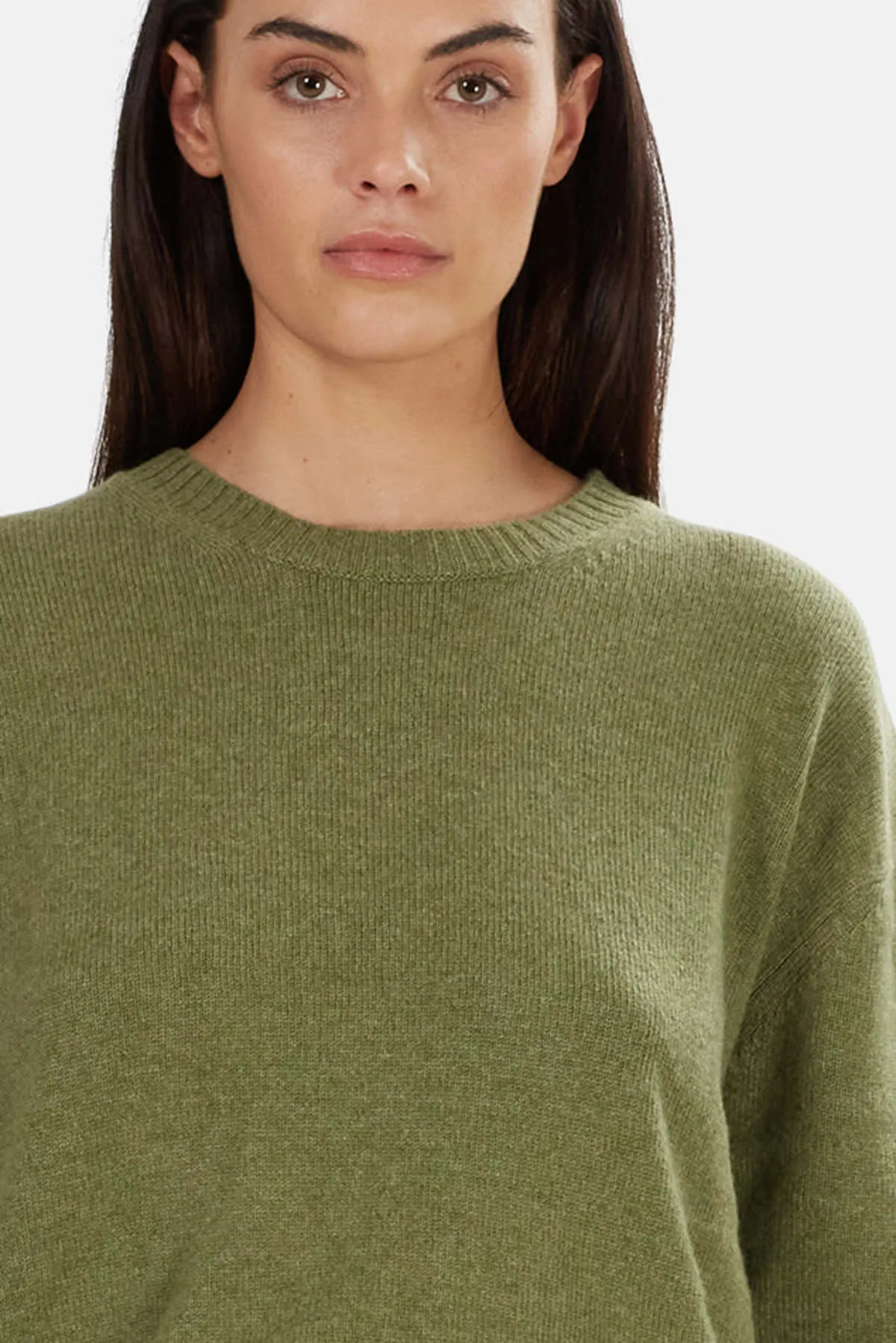 Jackson Cashmere Sweater - Army