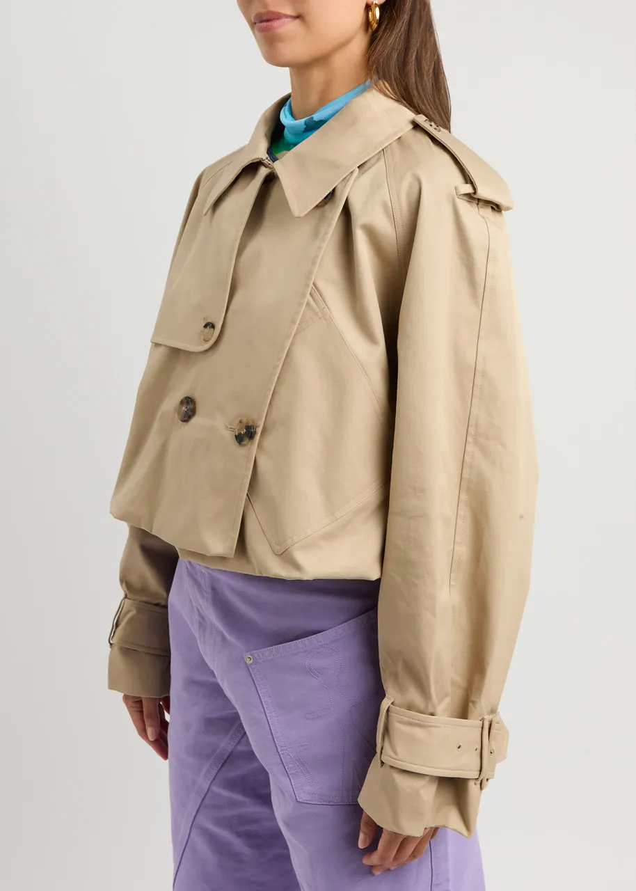 JW ANDERSON Double-breasted cotton trench coat  -                         -                     -                