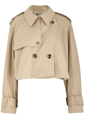 JW ANDERSON Double-breasted cotton trench coat  -                         -                     -                