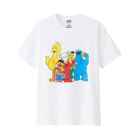 KAWS x Uniqlo x Sesame Street Group #2 Tee