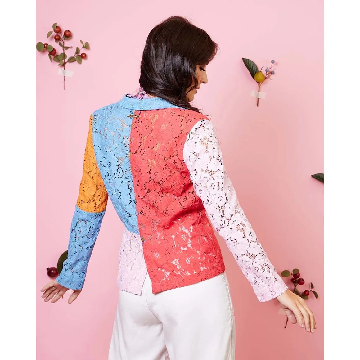 Klimt Lace Blazer