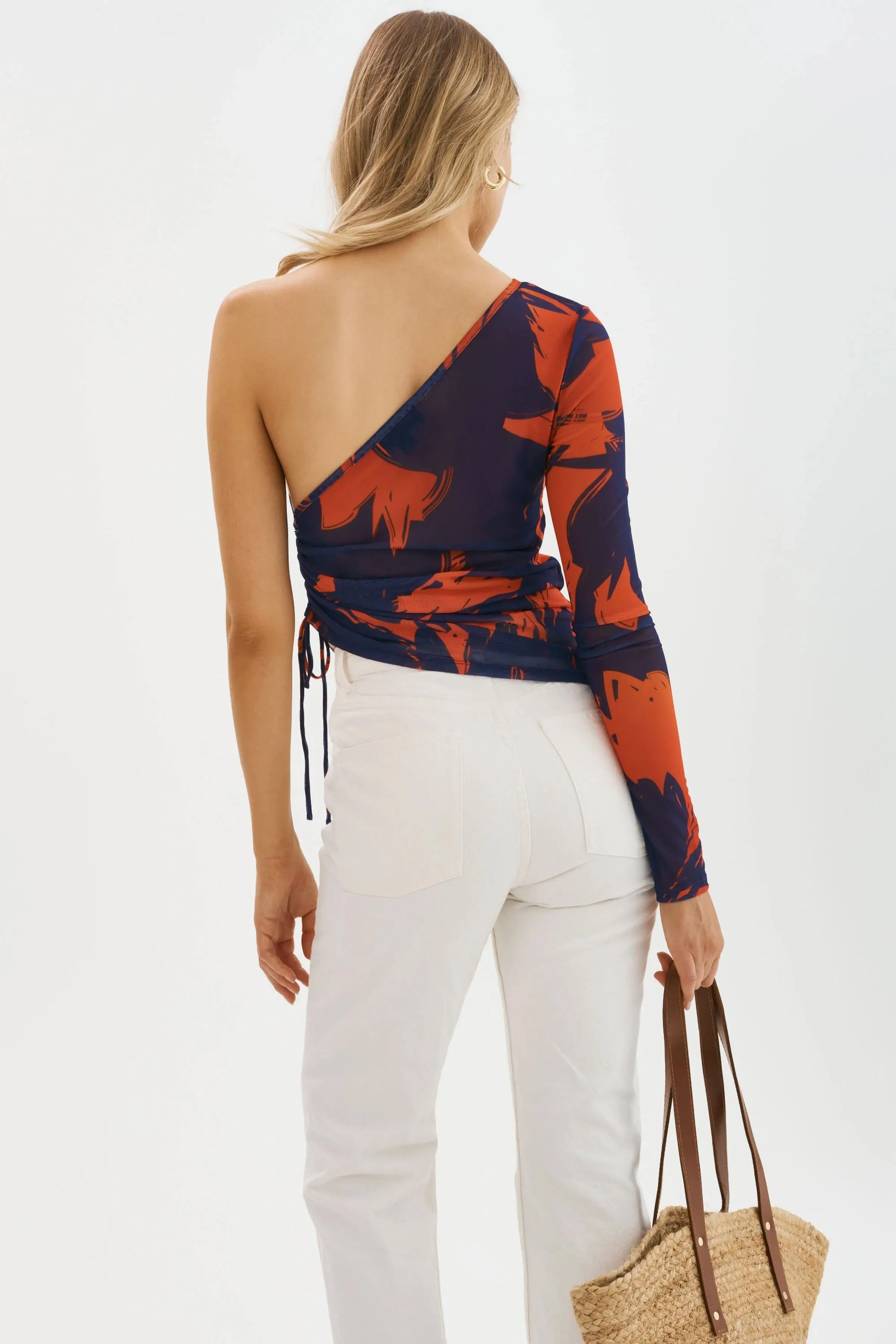 LAMARQUE | Sela Long Sleeve Mesh Top - Floral