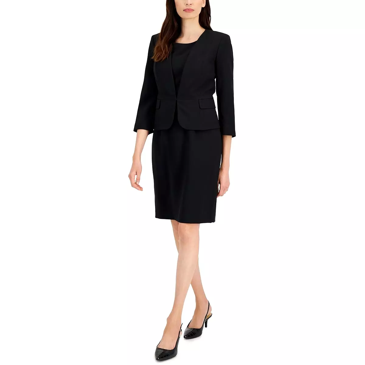 Le Suit Womens Petites 2PC Business Dress Suit