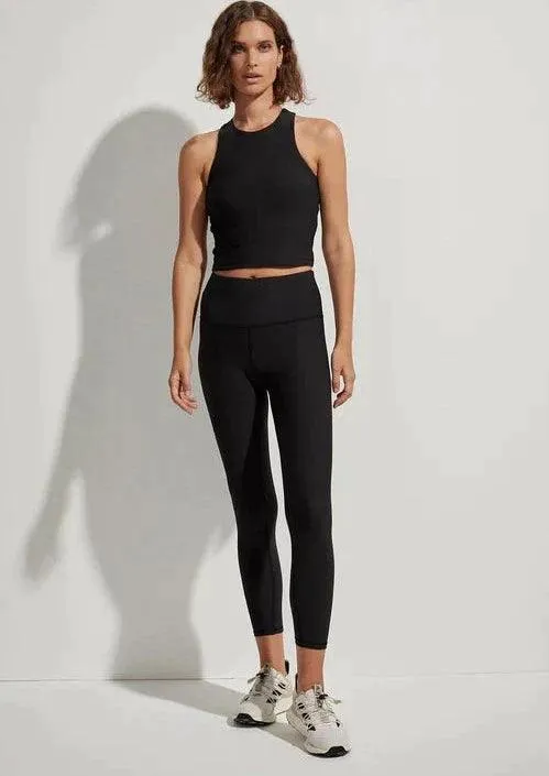 Let's Move Rib High Leggings 25 in Black