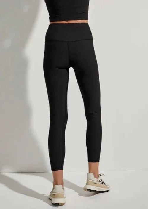 Let's Move Rib High Leggings 25 in Black