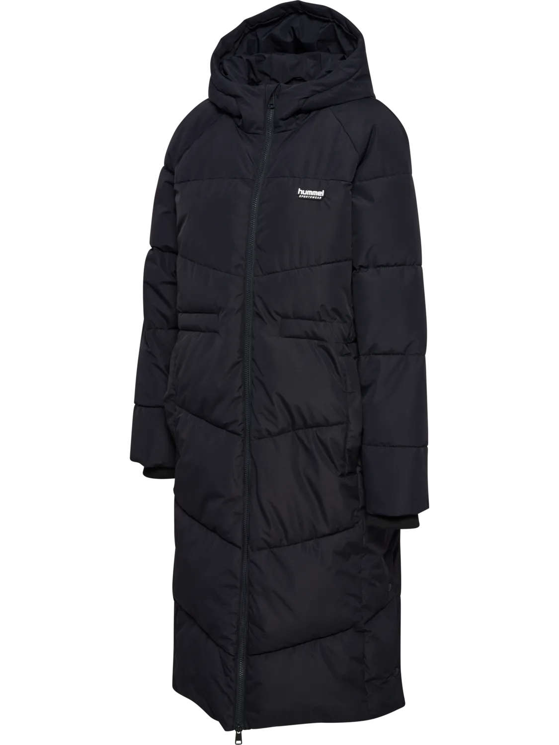 Long puffer coat