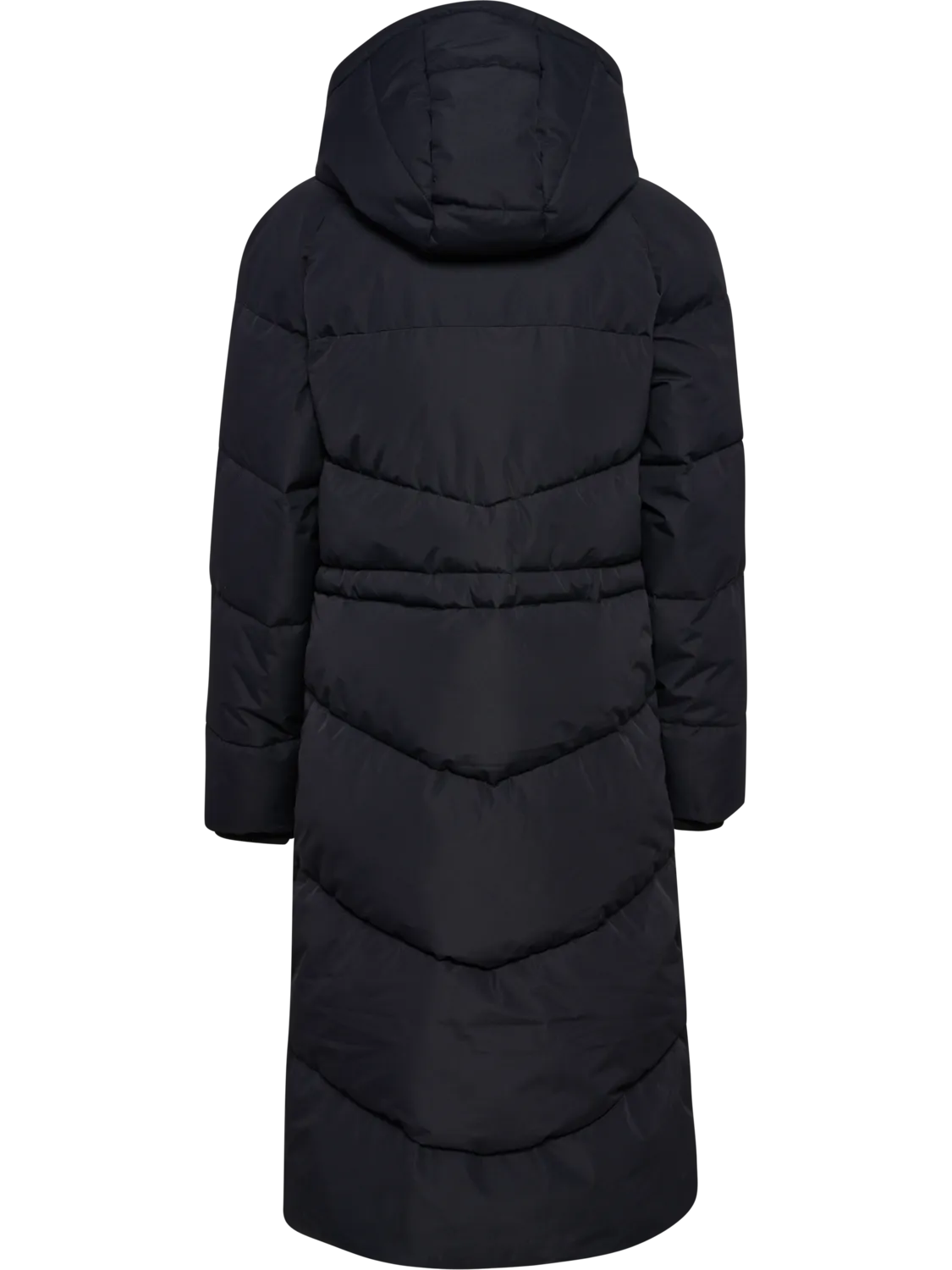 Long puffer coat