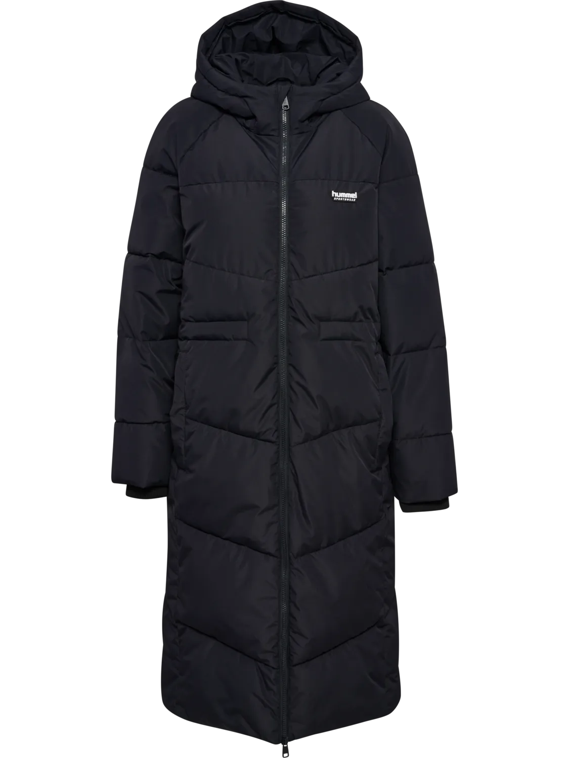 Long puffer coat